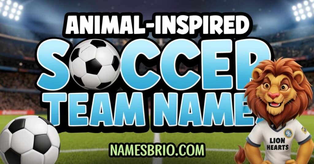 Animal-Inspired Soccer Team Names