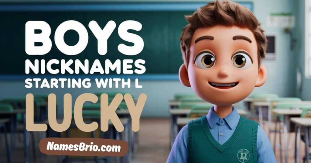 Boys Nicknames starting with L