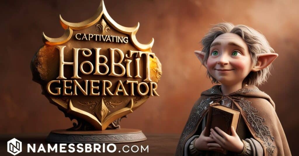 Captivating Hobbit Name Generator