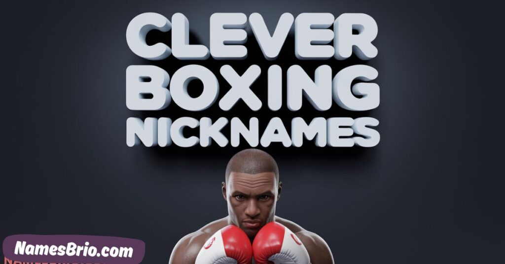 Clever Boxing Nicknames