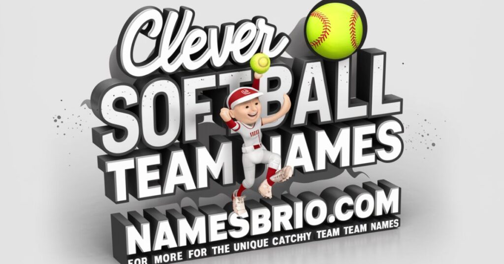 Clever Softball Team Names