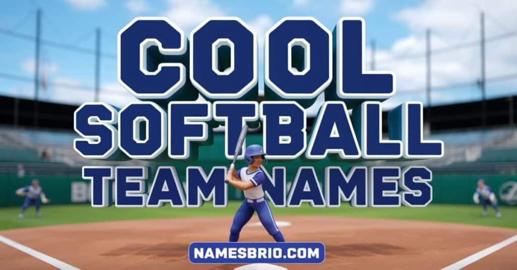 Cool Softball Team Names