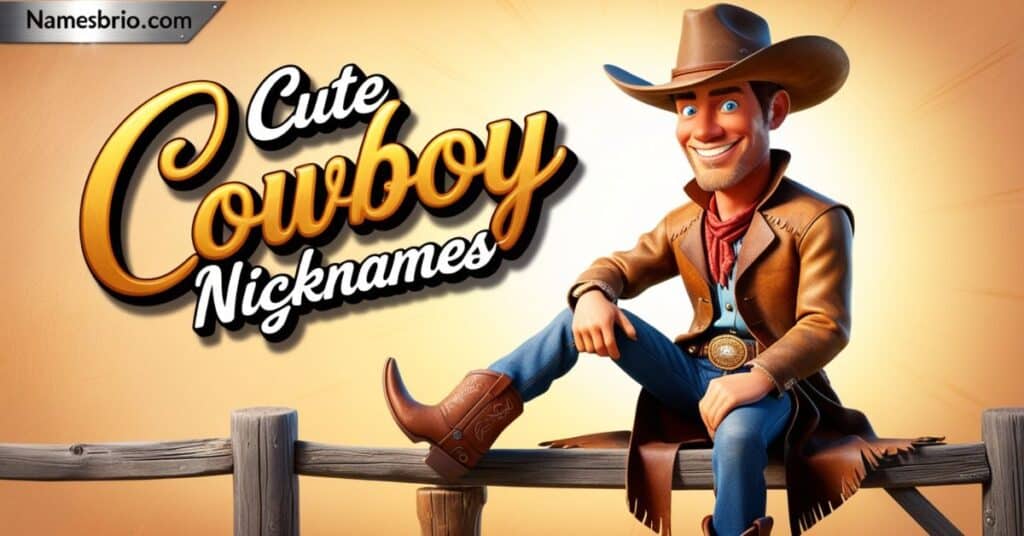 Cute Cowboy Nicknames