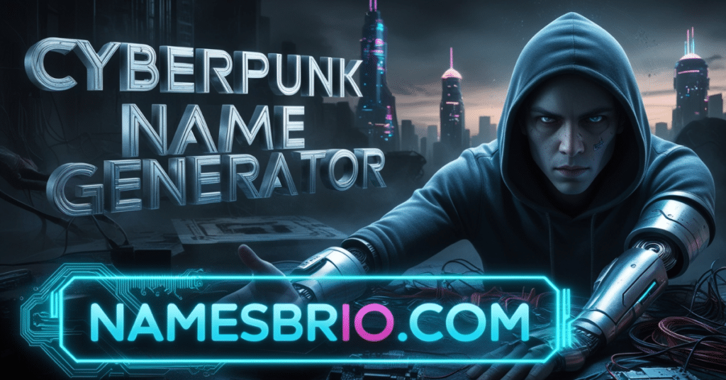 Cyberpunk Name Generator