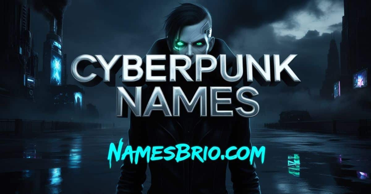 Cyberpunk Names