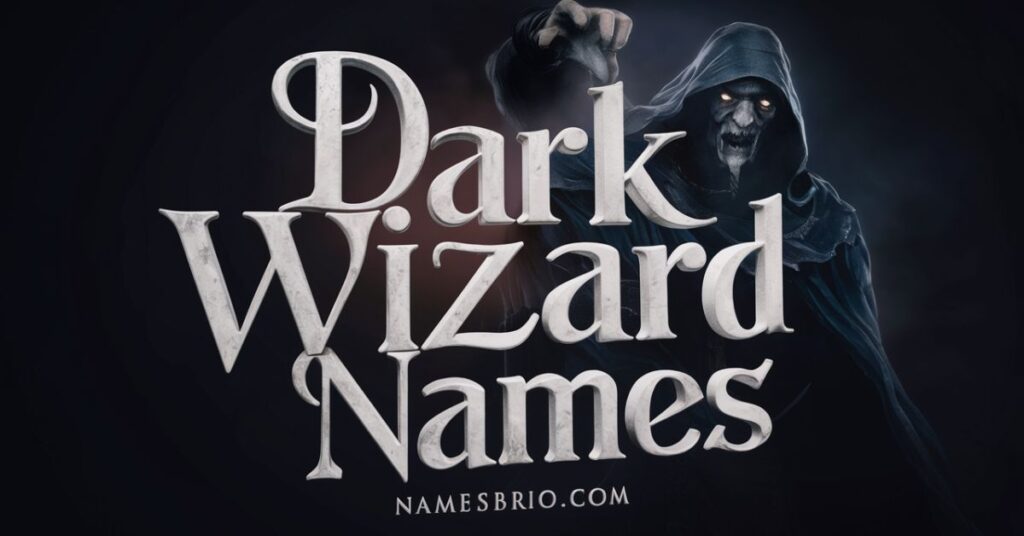 Dark Wizard Names