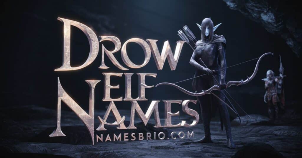 Drow Elf Names