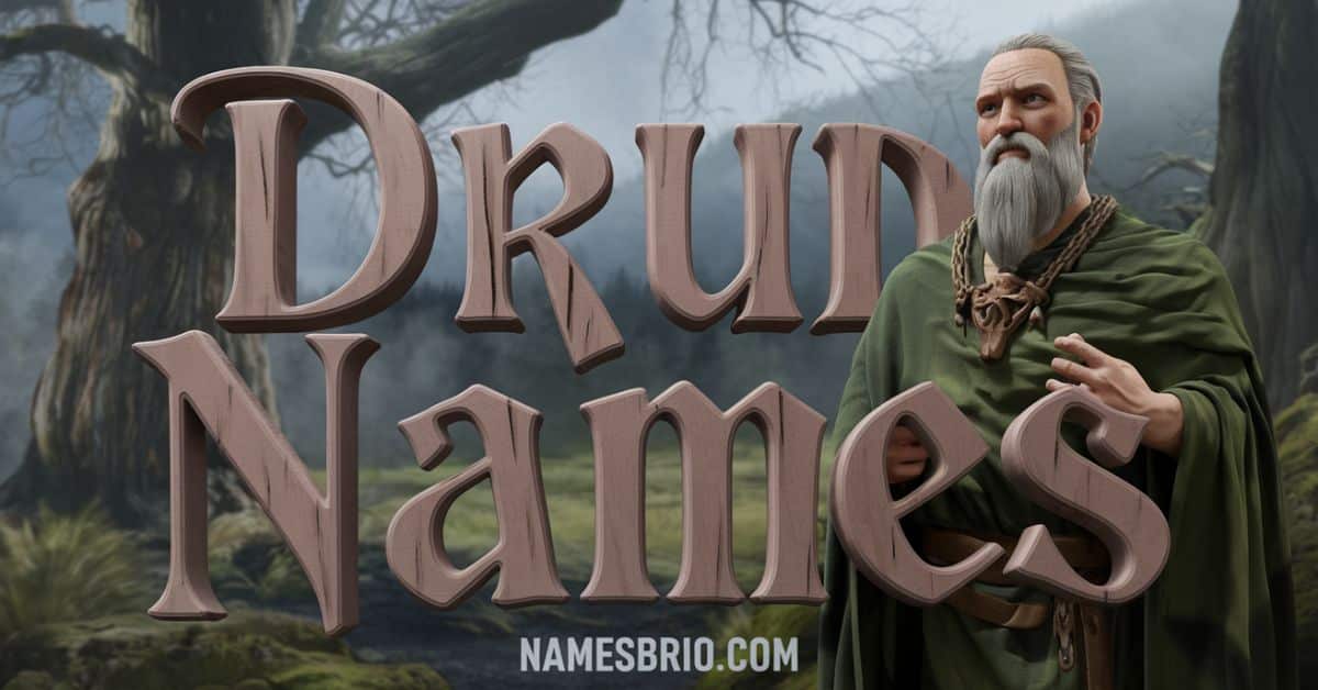 Druid names