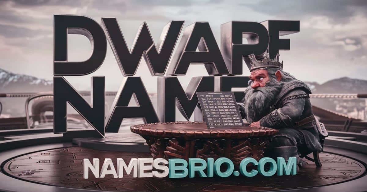 Dwarf names