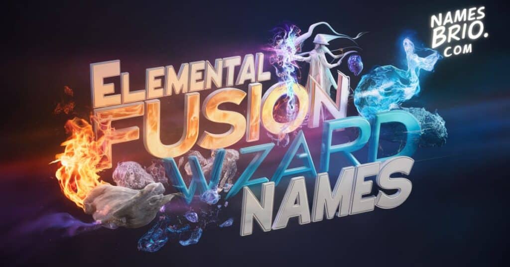 Elemental Fusion Wizard Names