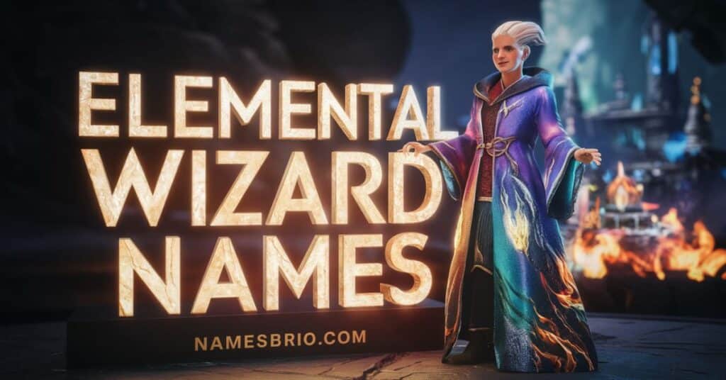 Elemental Wizard Names