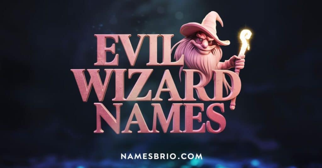 Evil Wizard Names