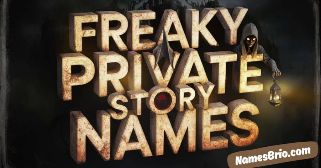 Freaky Private Story Names