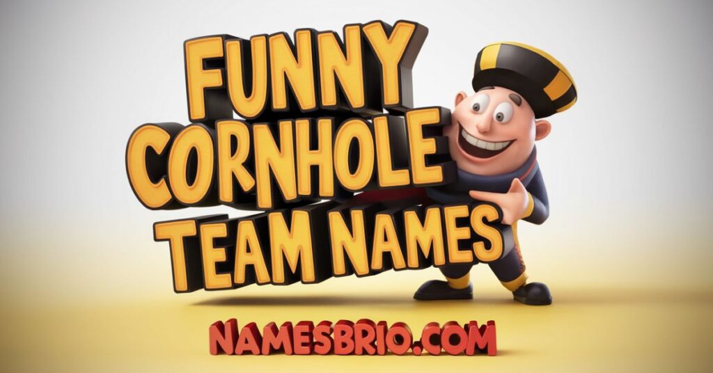 Funny Cornhole Team Names