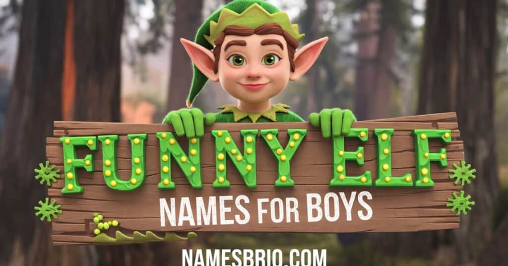 Funny Elf Names for Boys