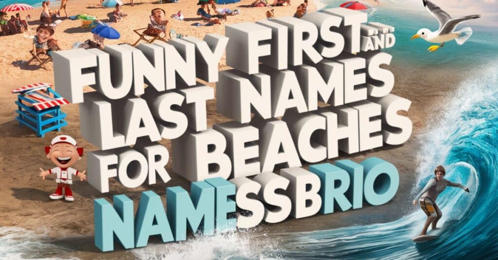 Funny First and Last Names For Beaches