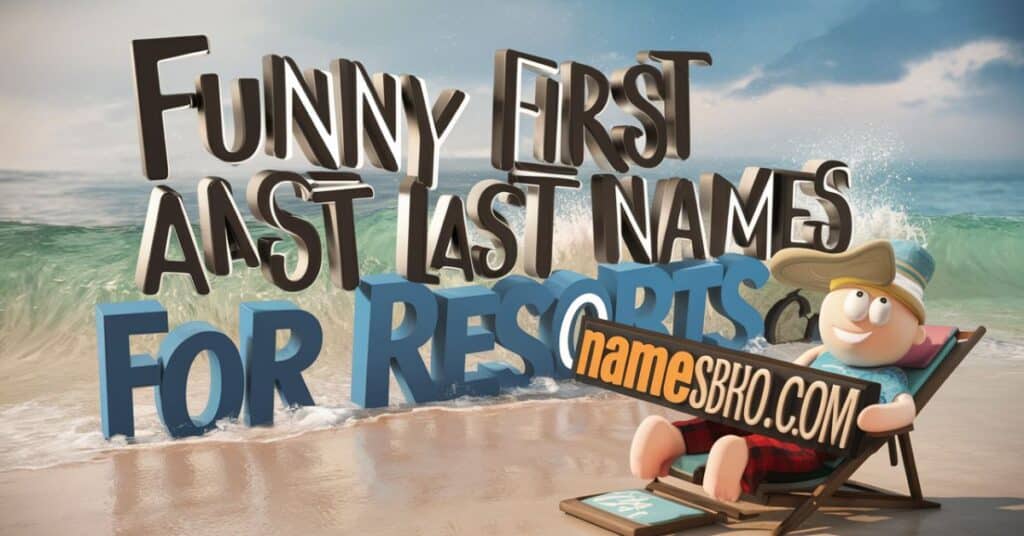 Funny First and Last Names For Resorts