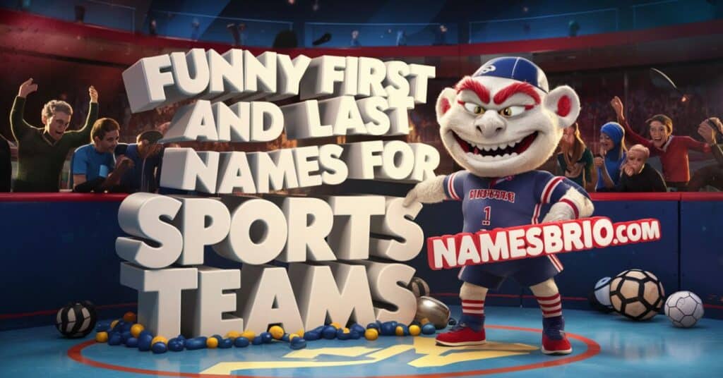 Funny First and Last Names For Sports Teams