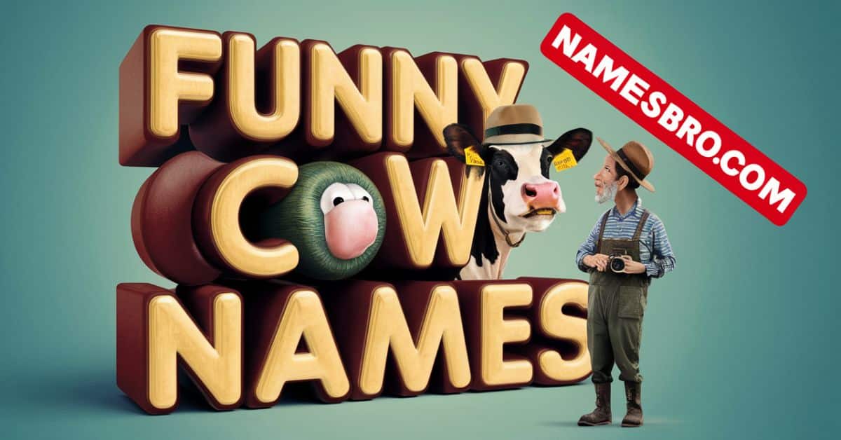 Funny Cow Names