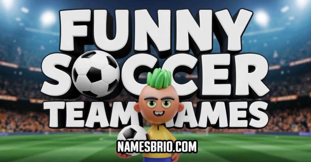 Funny Soccer Team Names