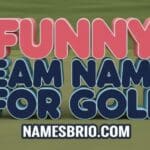 Funny Golf Team Names