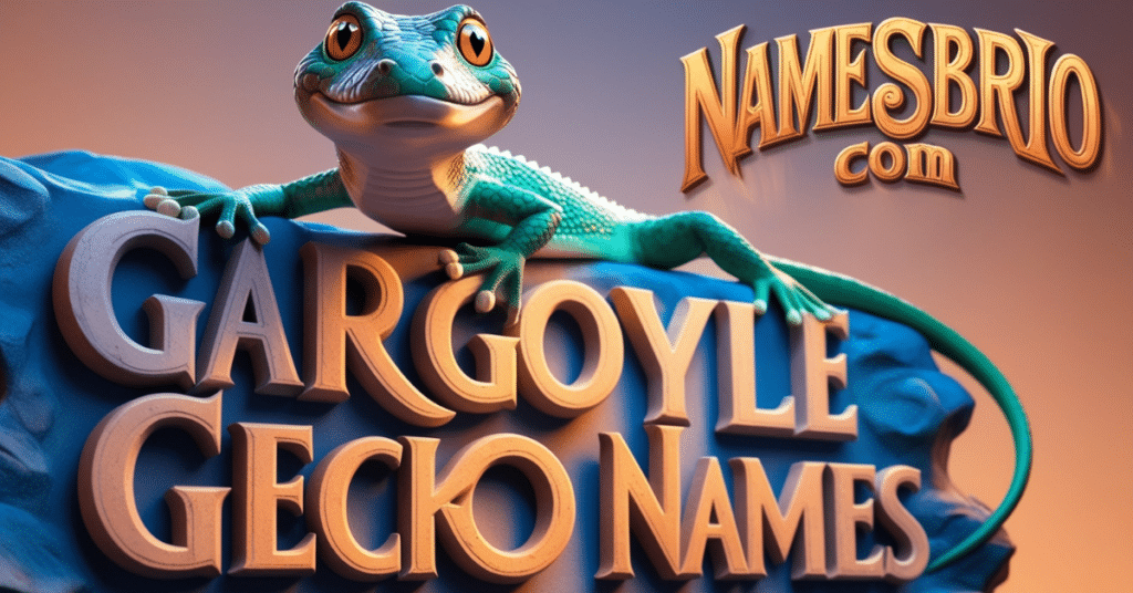 Gargoyle Gecko Names