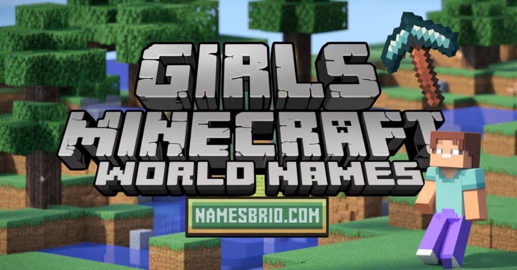 Girls Minecraft World Names