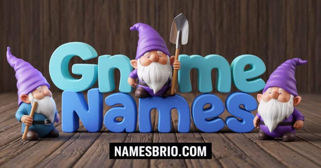 Gnome Names