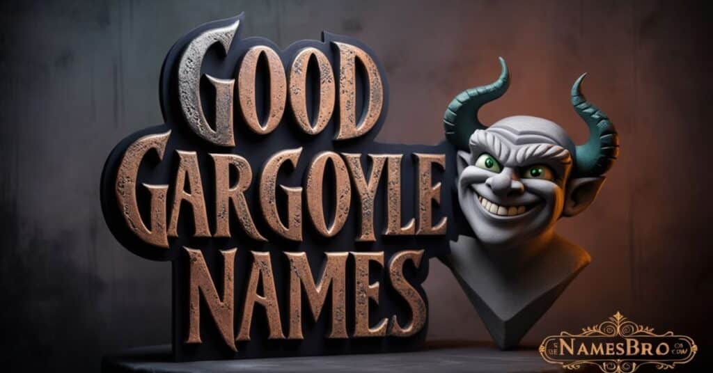 Good Gargoyle Names