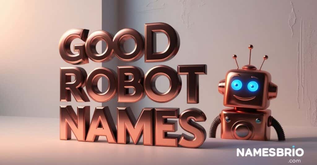 Good Robot Names