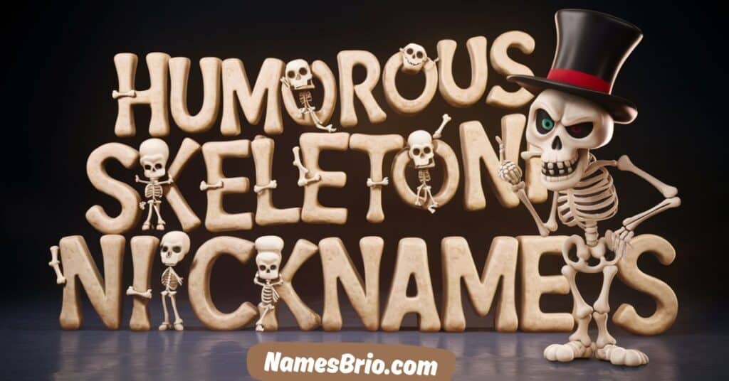 Humorous Skeletons Nicknames