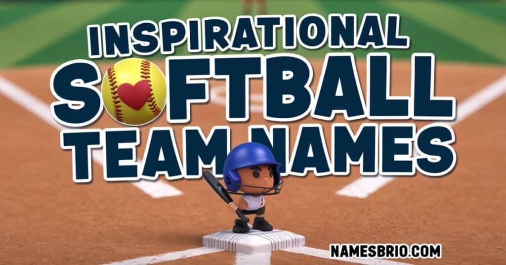 Inspirational Softball Team Names