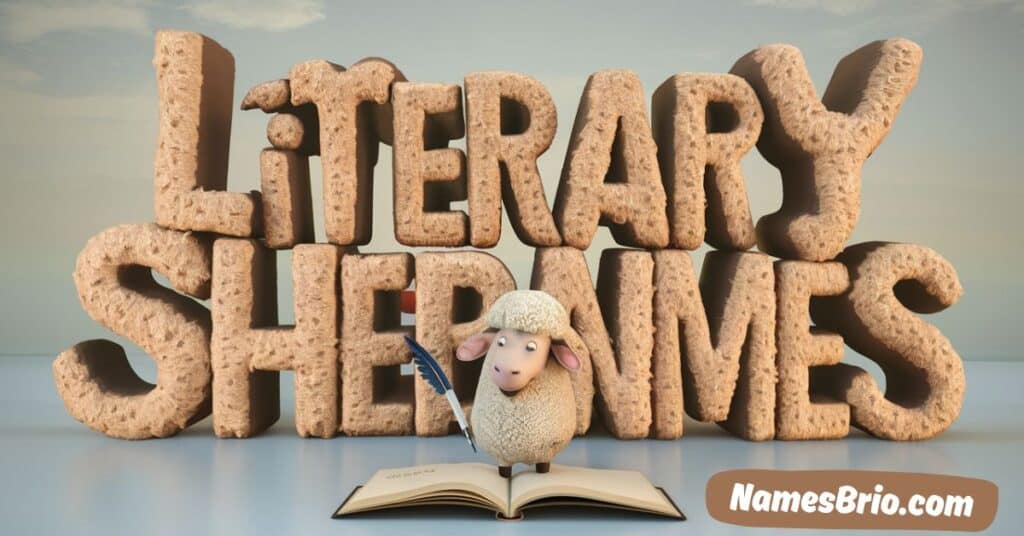 Literary Sheep Names