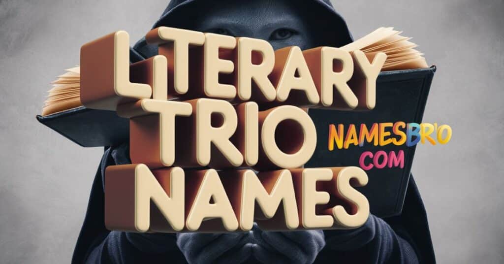 Literary Trio Names