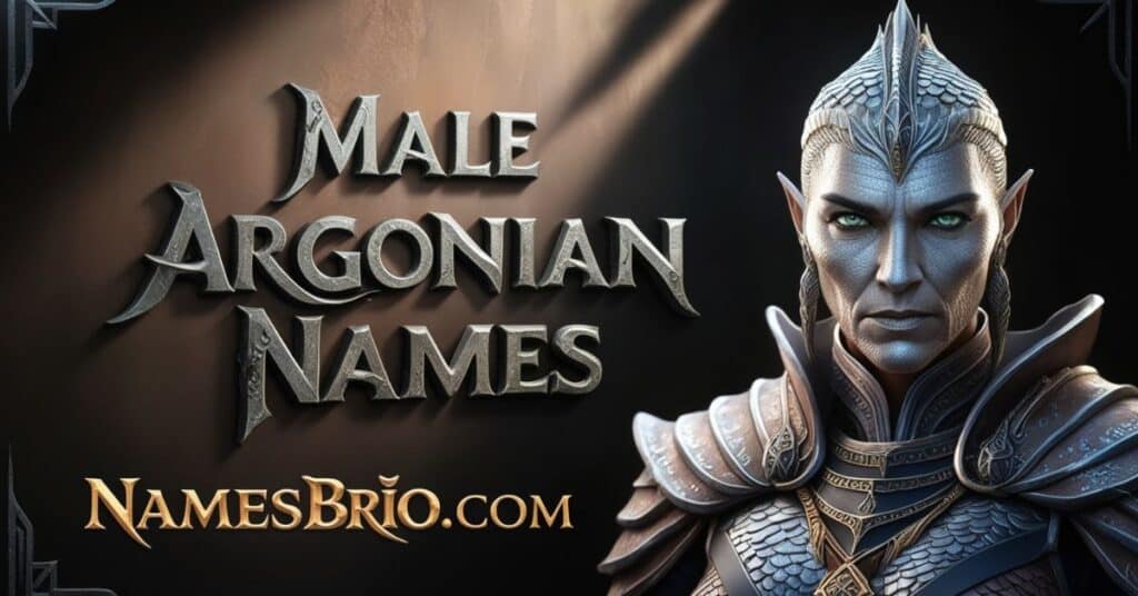 Male Argonian Names