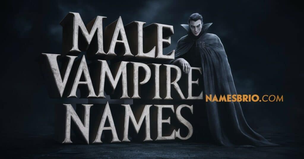 Male Vampire Names