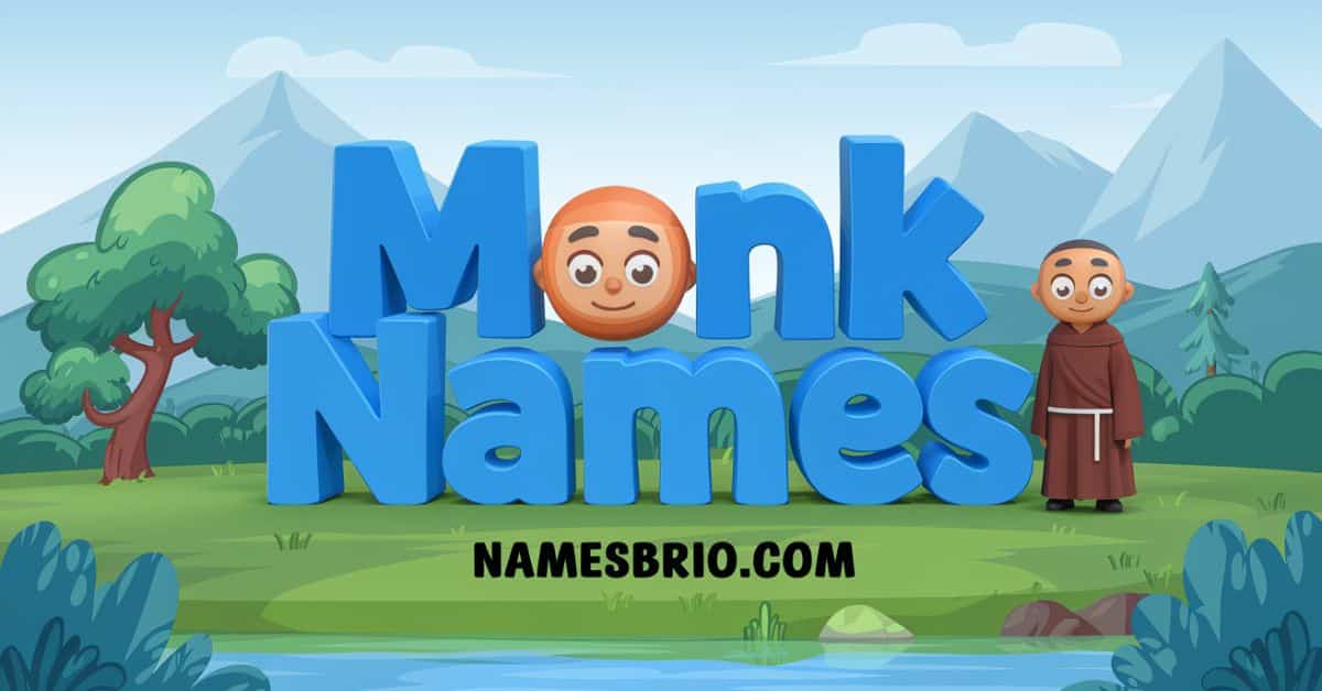 Monk names