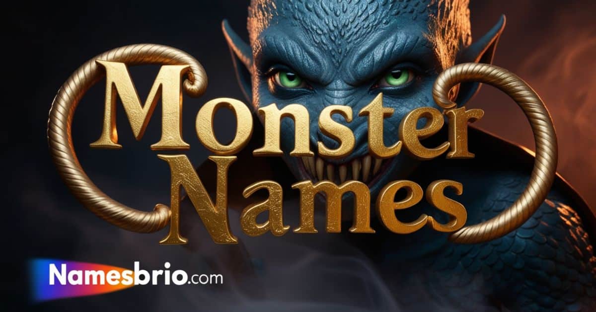 Monster Names