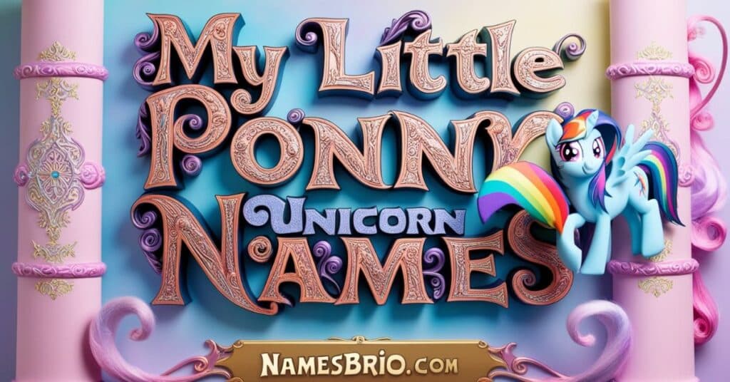 My Little Pony Unicorn Names