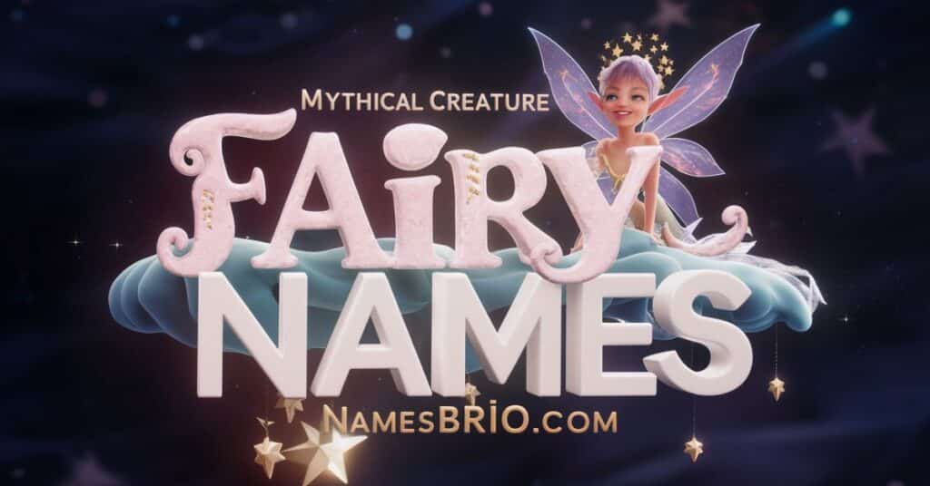 Mythical Creature Fairy Names