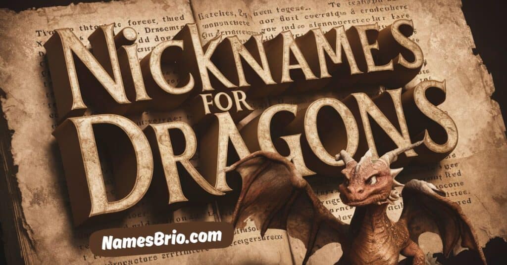 Nicknames for Dragons!