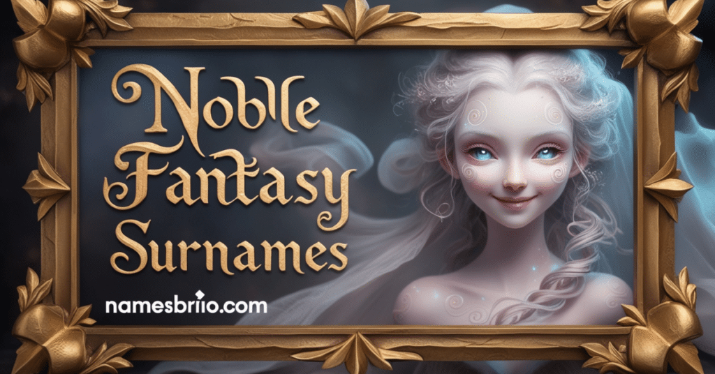 Noble Fantasy Surnames