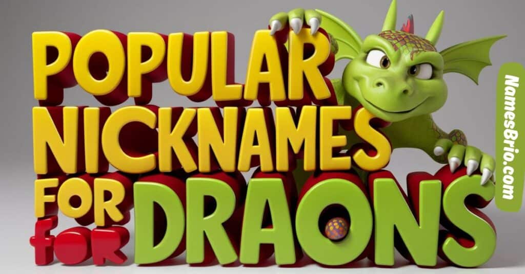 Popular Nicknames For Dragons