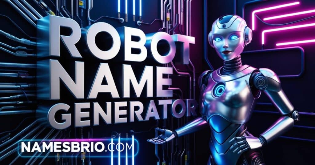 Robot Name Generator