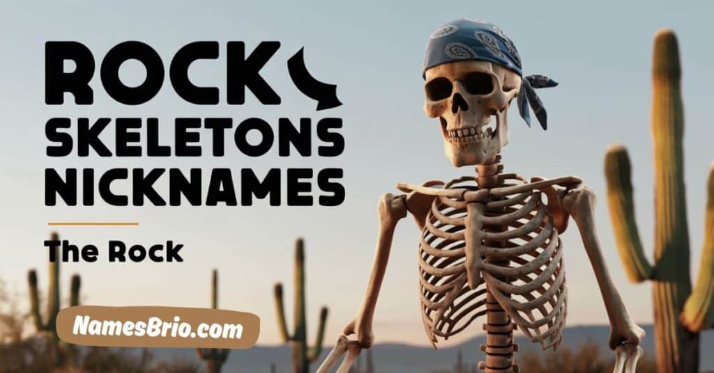 Rock Skeletons Nicknames