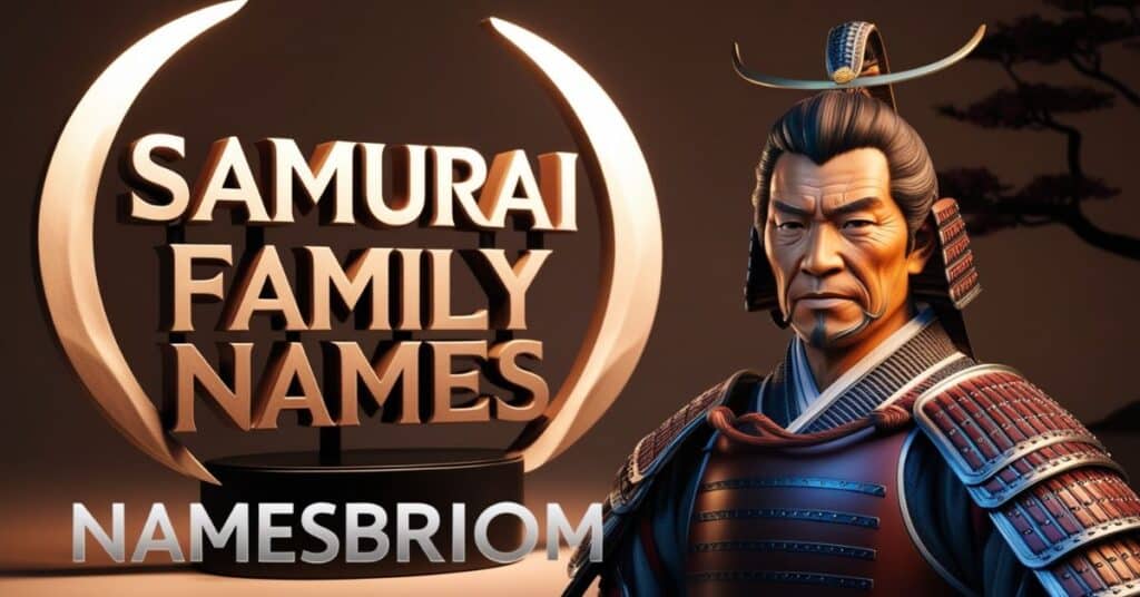 Samurai Family Names