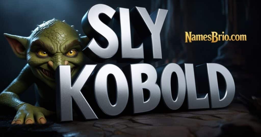 Sly Kobold Names