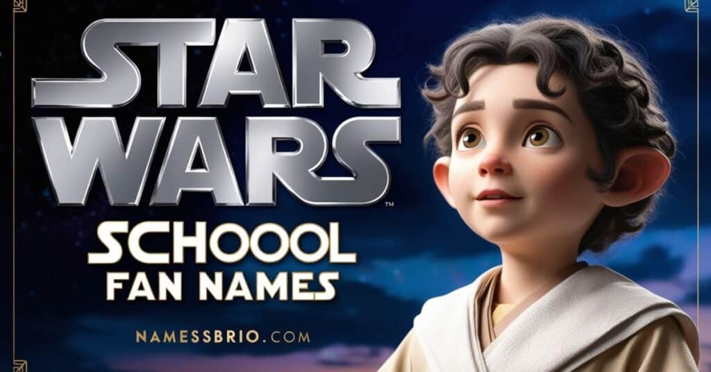 Star Wars School Fan Names