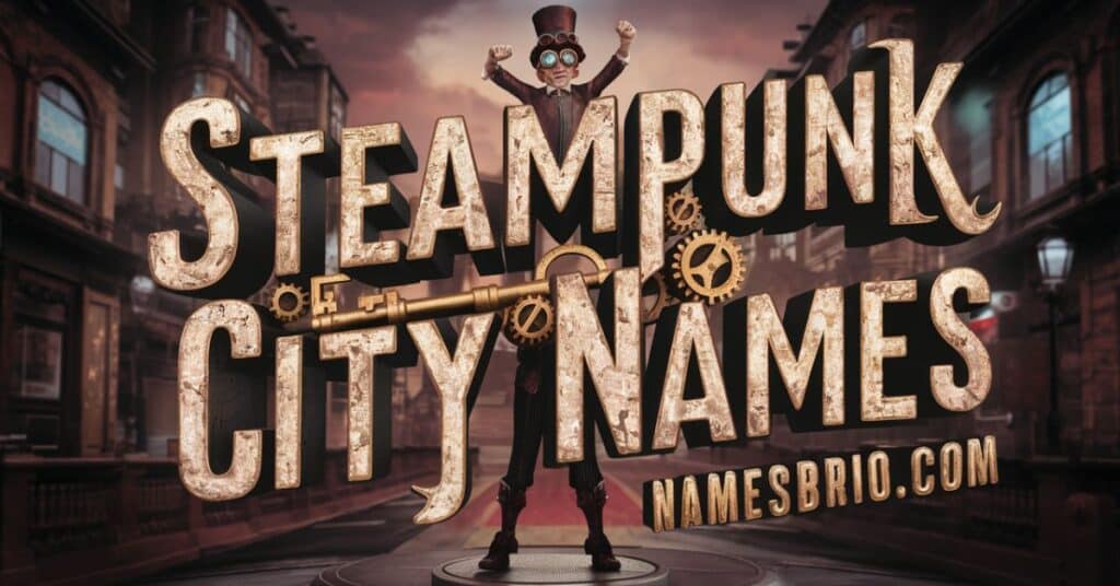 Steampunk City Names