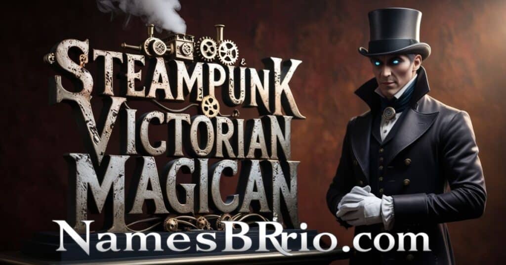 Steampunk & Victorian Magician Names